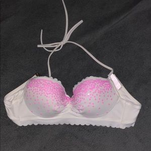 Victoria’s Secret PINK scalloped sequin bikini top